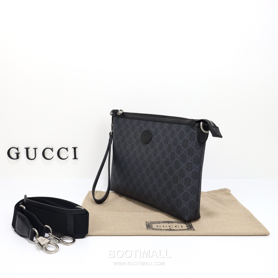 Gucci 726833 Beige GG Supreme Canvas Shoulder Bag 구찌 726833 베이지 GG 수프림 캔버스 숄더백 30cm 2