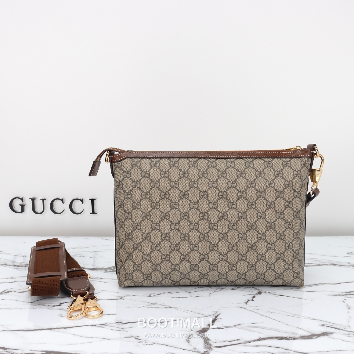 Gucci 726833 Apricot Brown Leather Shoulder Bag 구찌 726833 살구브라운 레더 숄더백 30cm 3