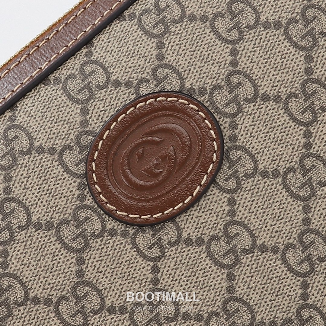 Gucci 726833 Apricot Brown Leather Shoulder Bag 구찌 726833 살구브라운 레더 숄더백 30cm 4