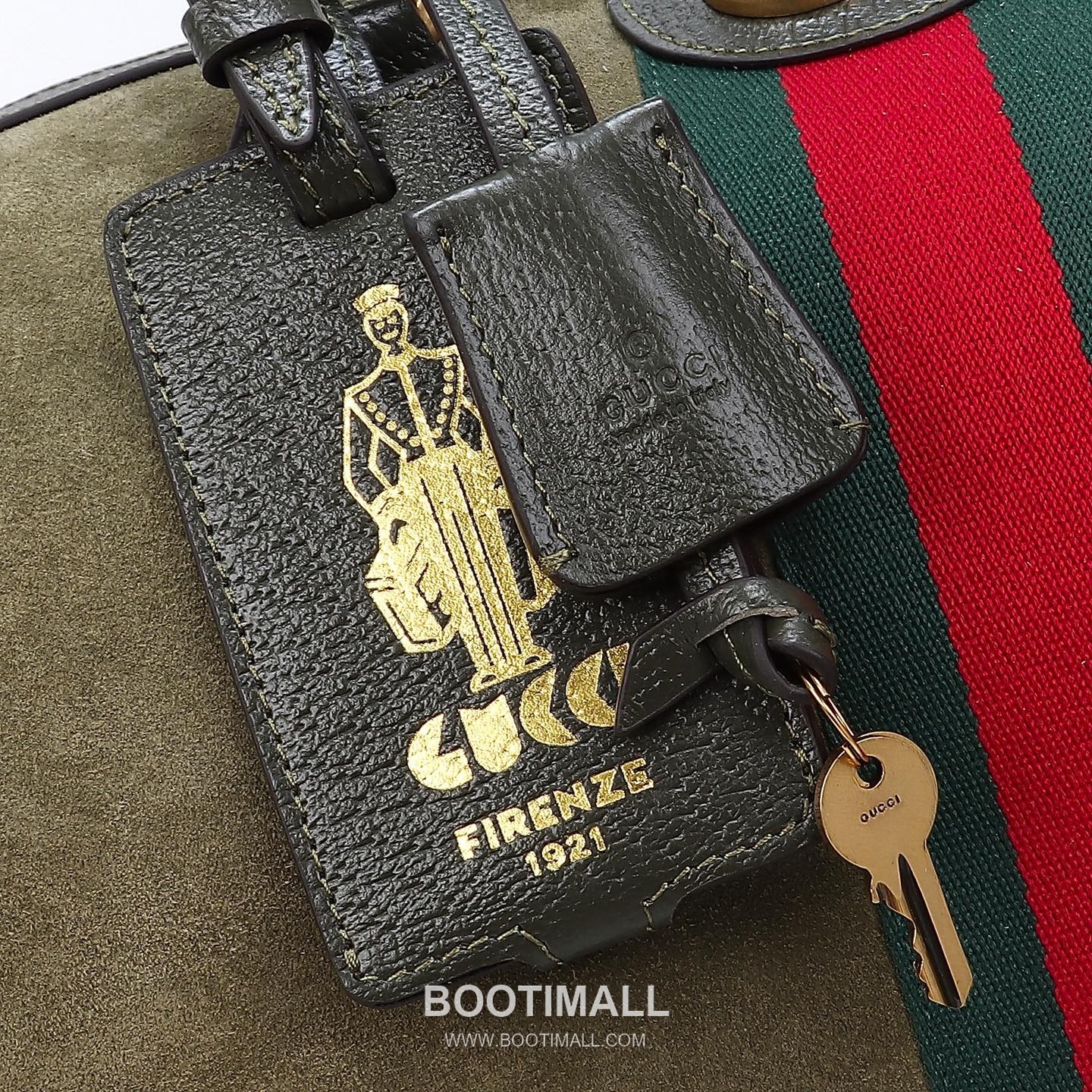 Gucci 834460 Green Suede Leather Tote Bag 구찌 834460 그린 스웨이드 레더 토트백 44cm 4