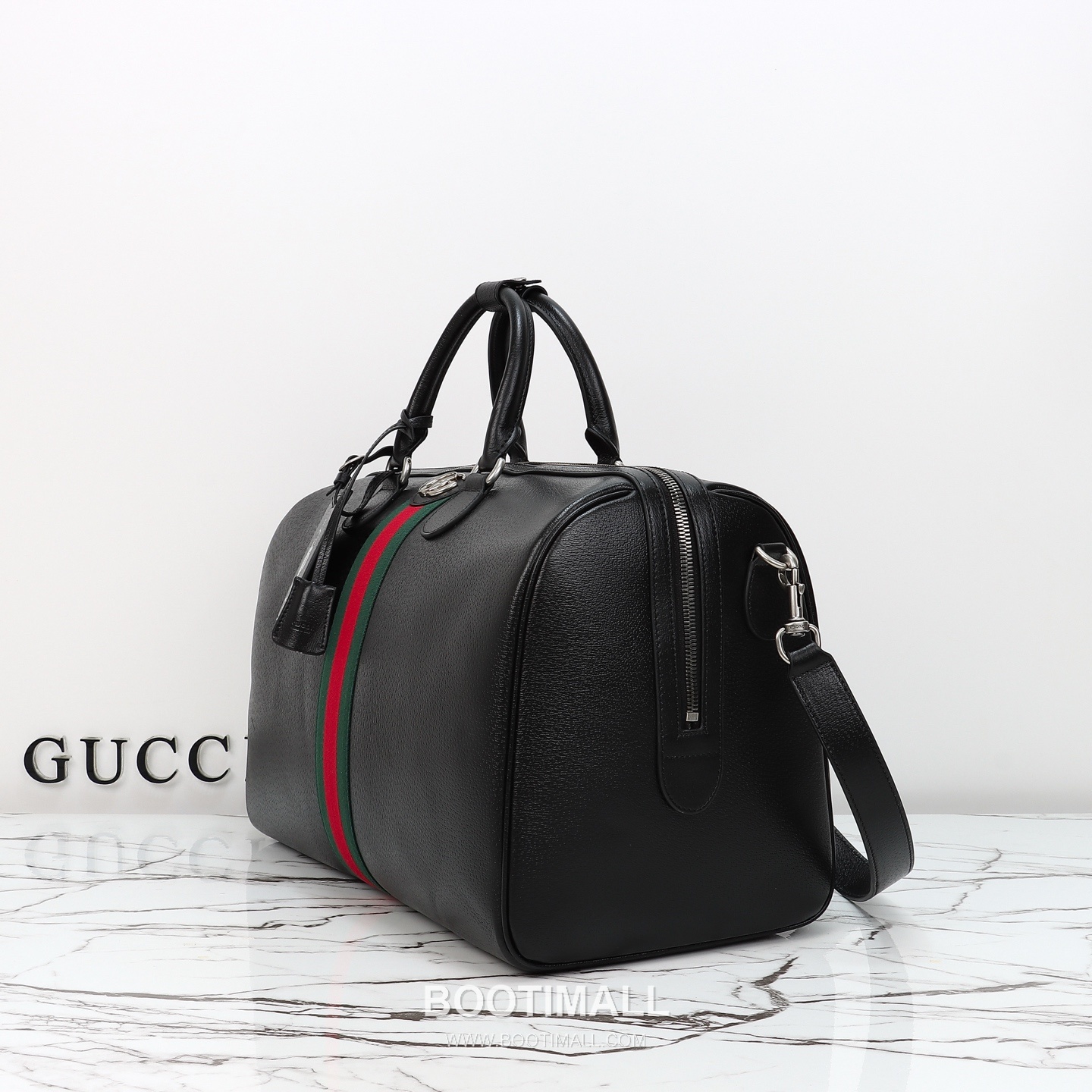 Gucci Large Tote Bag 834460 Grained Leather Black Tote Bag 구찌 라지 토트백 834460 그레인드 레더 블랙 토트백 44cm 2