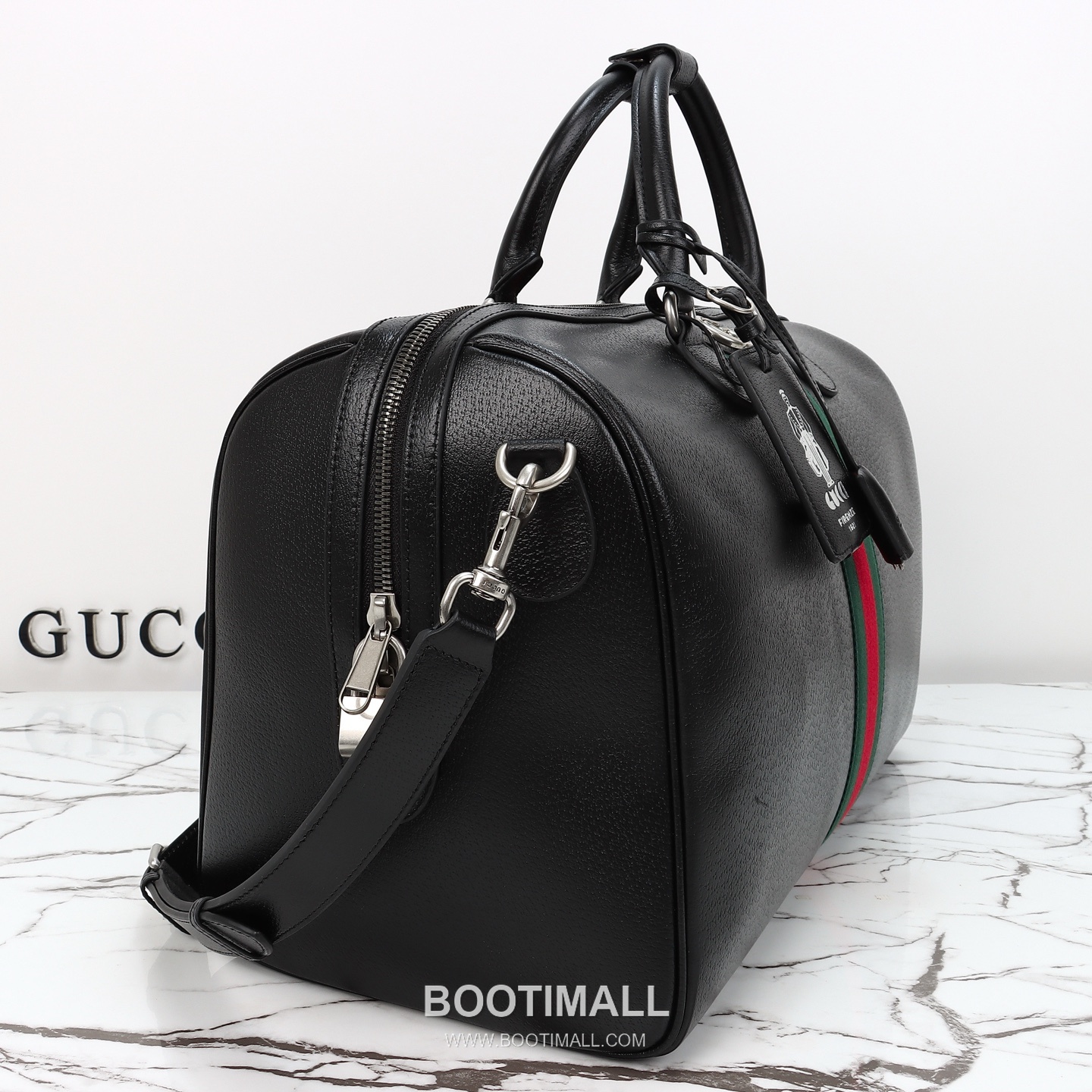 Gucci Large Tote Bag 834460 Grained Leather Black Tote Bag 구찌 라지 토트백 834460 그레인드 레더 블랙 토트백 44cm 6