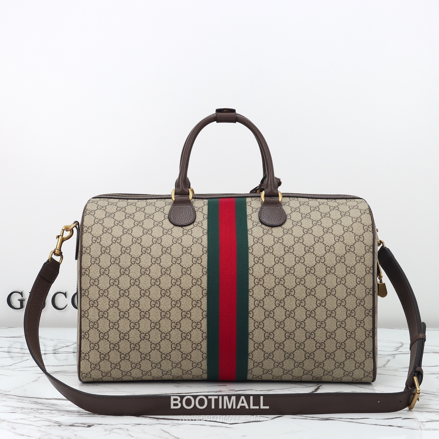 Gucci 834460 Beige Brown Original Leather Tote Bag 구찌 834460 행버로우 베이지 브라운 오리지널 레더 토트백 44cm 3