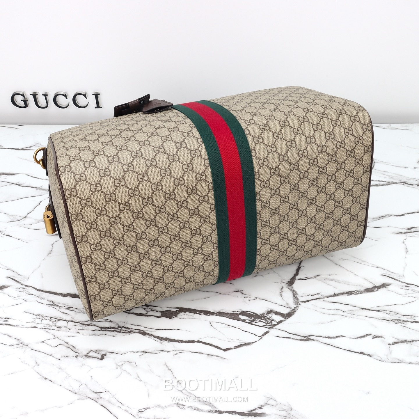 Gucci 834460 Beige Brown Original Leather Tote Bag 구찌 834460 행버로우 베이지 브라운 오리지널 레더 토트백 44cm 8