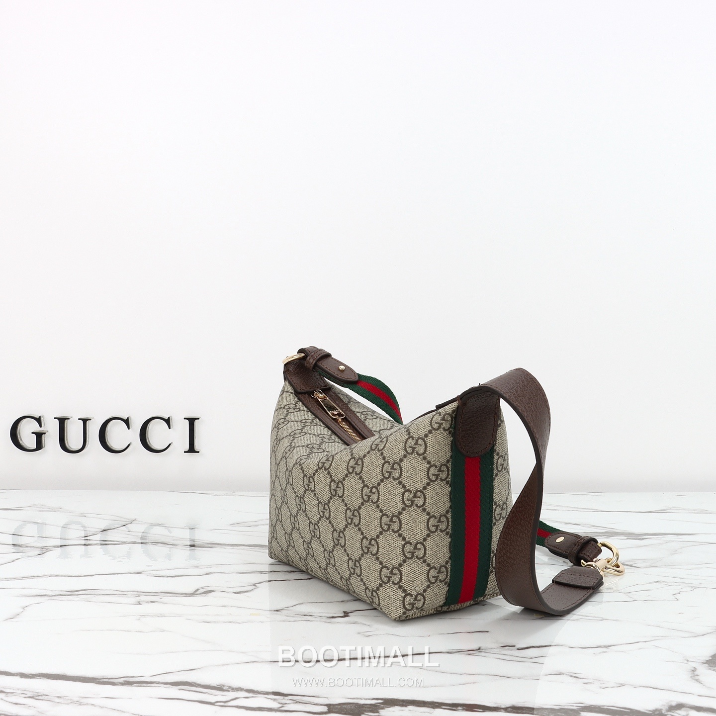 Gucci Ophidia GG Supreme Canvas Beige Small Shoulder Bag 구찌 오피디아 GG 수프림 캔버스 838477 베이지 스몰 숄더백 26cm 3