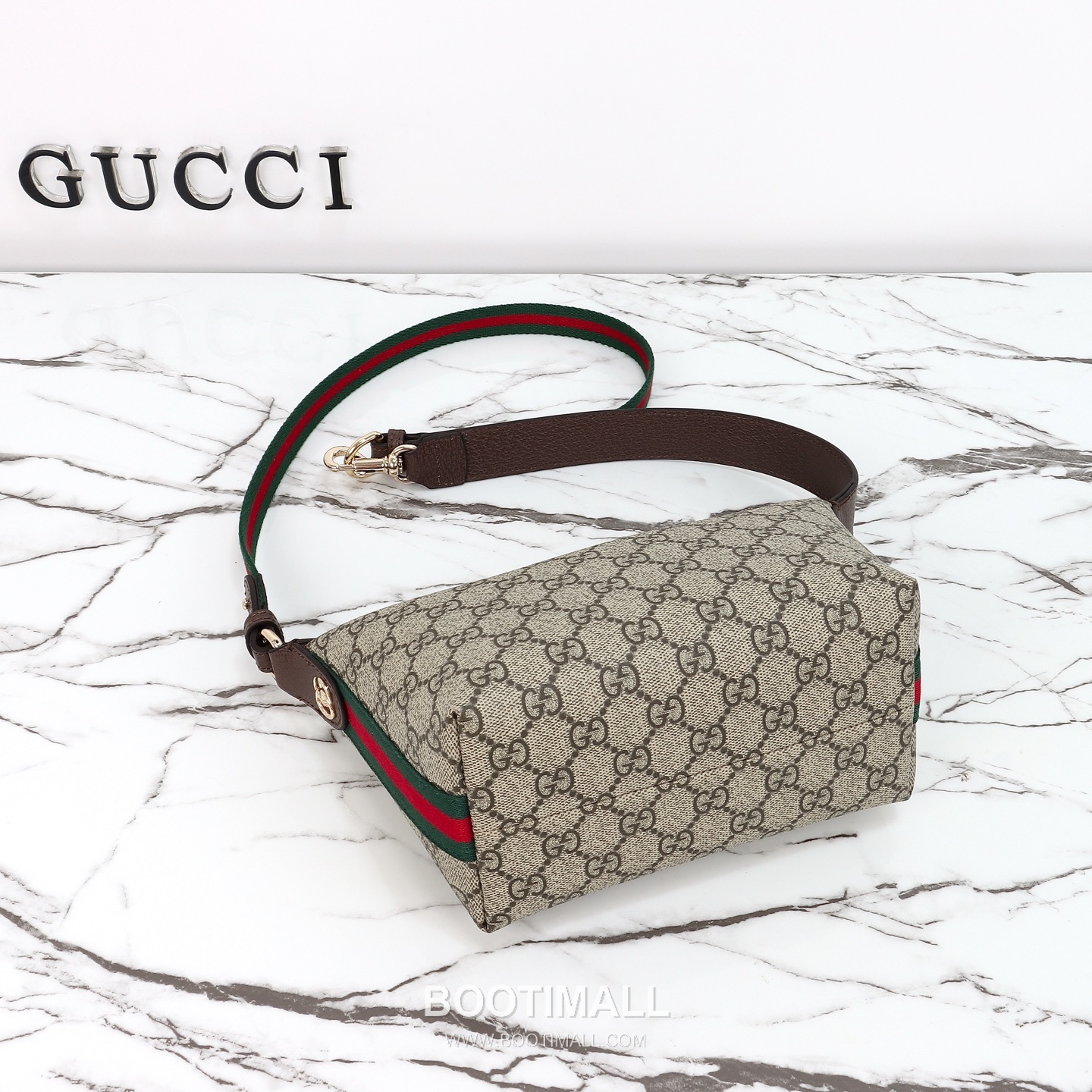 Gucci Ophidia GG Supreme Canvas Beige Small Shoulder Bag 구찌 오피디아 GG 수프림 캔버스 838477 베이지 스몰 숄더백 26cm 8