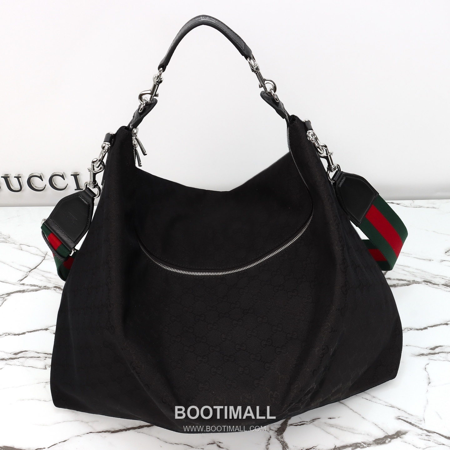 Gucci 864485 Cream Canvas Leather Tote Bag 구찌 864485 크림 캔버스 레더 토트백 46cm 6