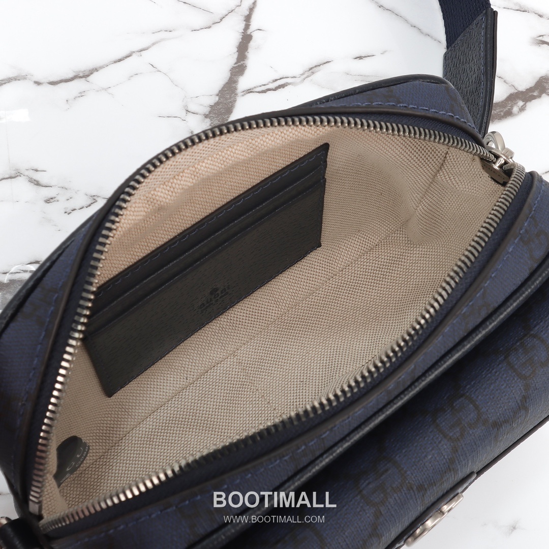 Gucci 746308 Deep Blue Leather Crossbody Bag 구찌 746308 딥블루 레더 크로스백 20cm 9