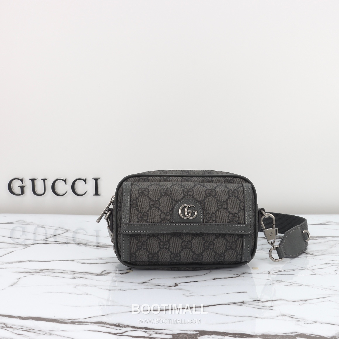 Gucci 746308 Deep Blue Leather Crossbody Bag 구찌 746308 딥블루 레더 크로스백 20cm 1