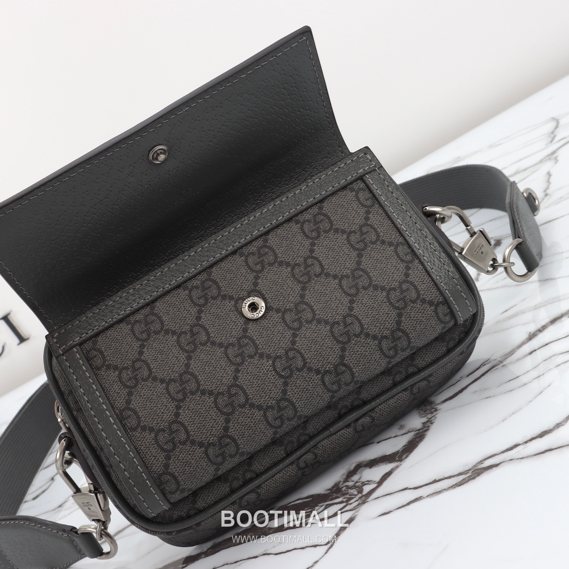 Gucci 746308 Deep Blue Leather Crossbody Bag 구찌 746308 딥블루 레더 크로스백 20cm 7