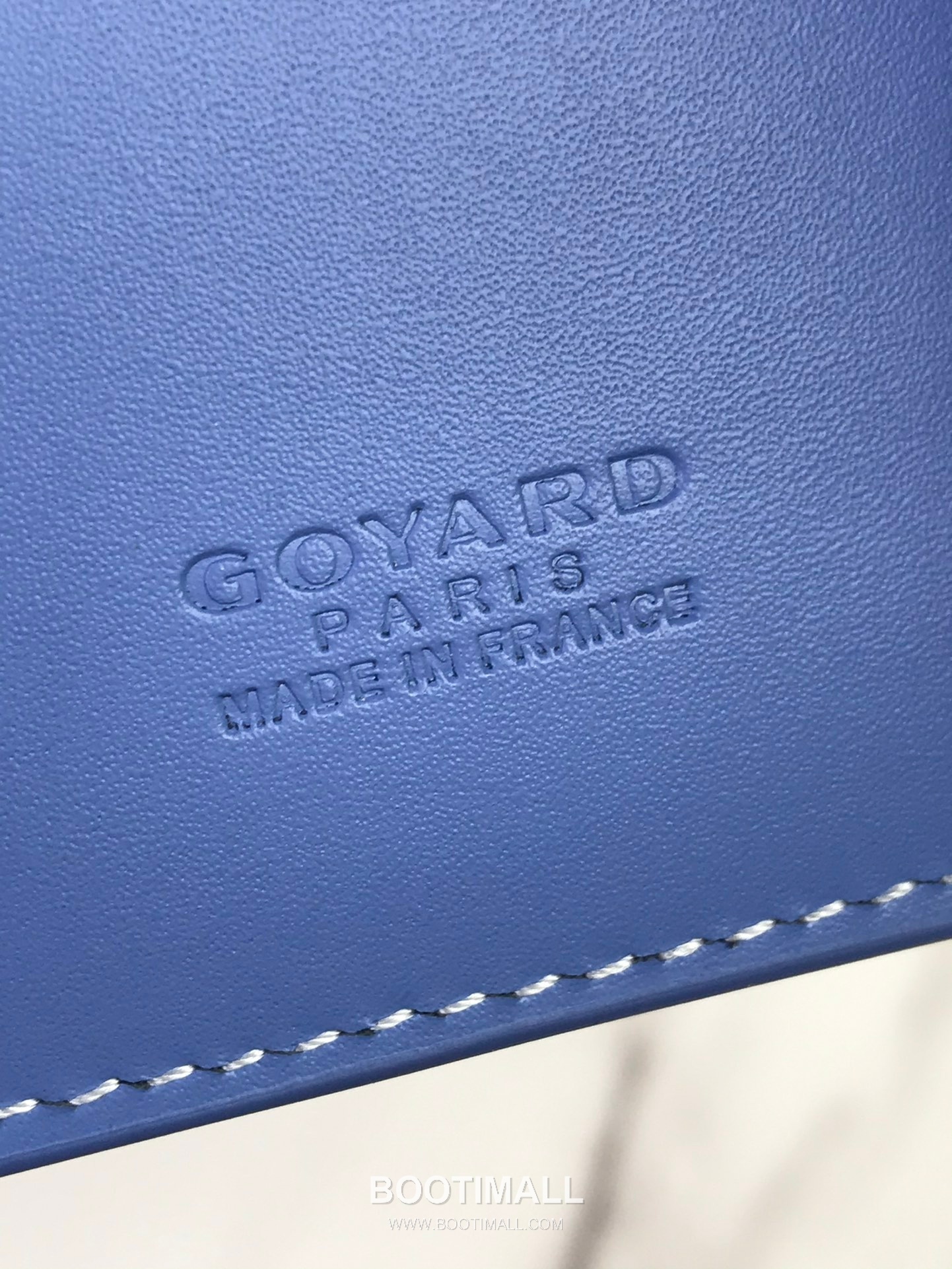 Goyard Saint-Gabriel Goyardine Canvas Calfskin Leather Wallet 고야드 생가브리엘 고야딘 캔버스 카프스킨 레더 장지갑 12cm 5