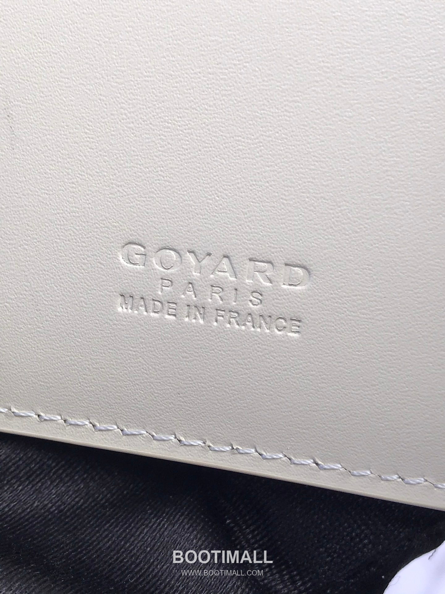 Goyard Saint-Gabriel Goyardine Canvas Calfskin Leather Wallet 고야드 생가브리엘 고야딘 캔버스 카프스킨 레더 장지갑 12cm 6