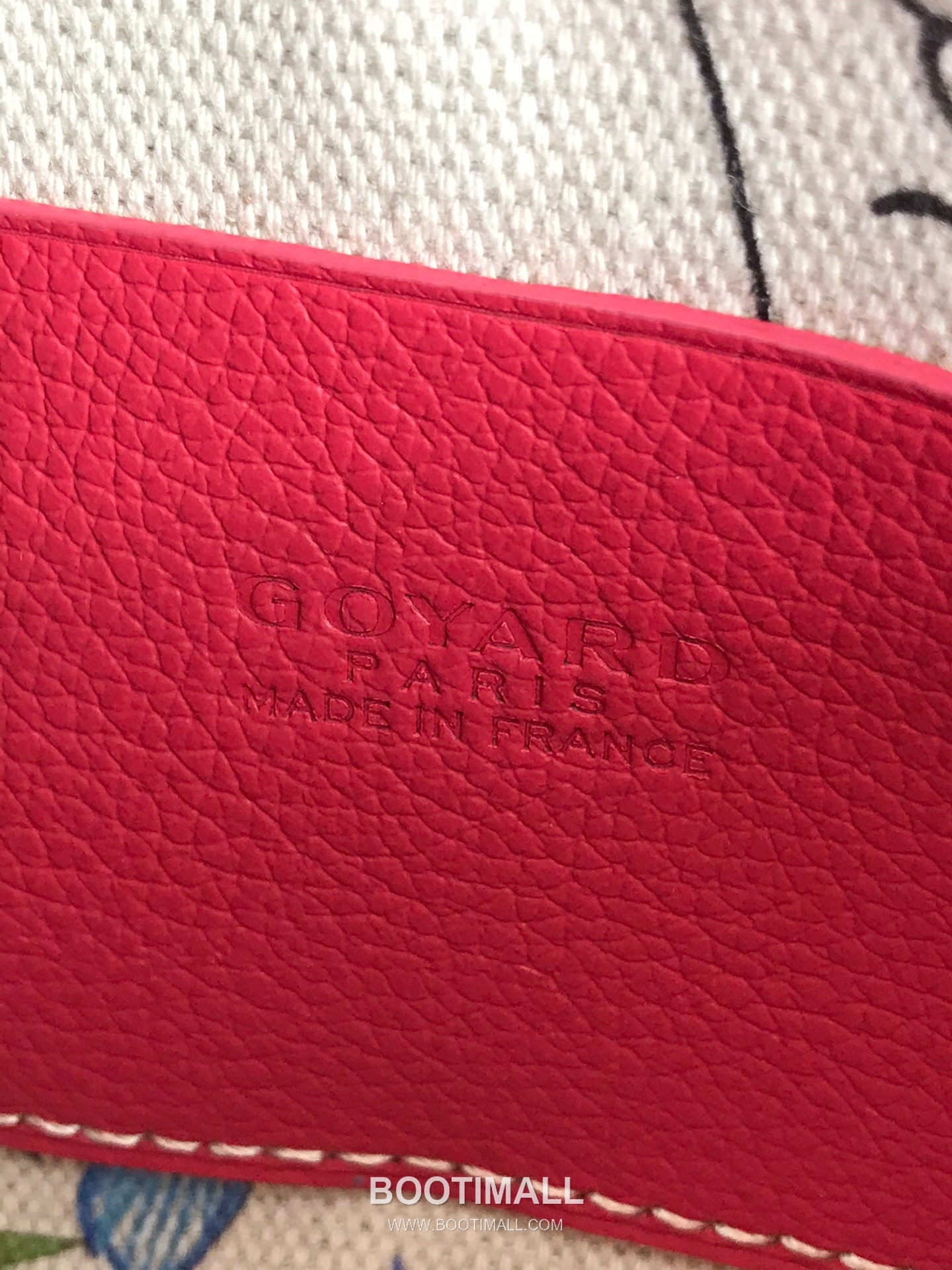 Goyard Plumet Triple Compartment Canvas Leather Crossbody Bag 고야드 플루멧 020188 캔버스 레더 크로스백 20cm 8