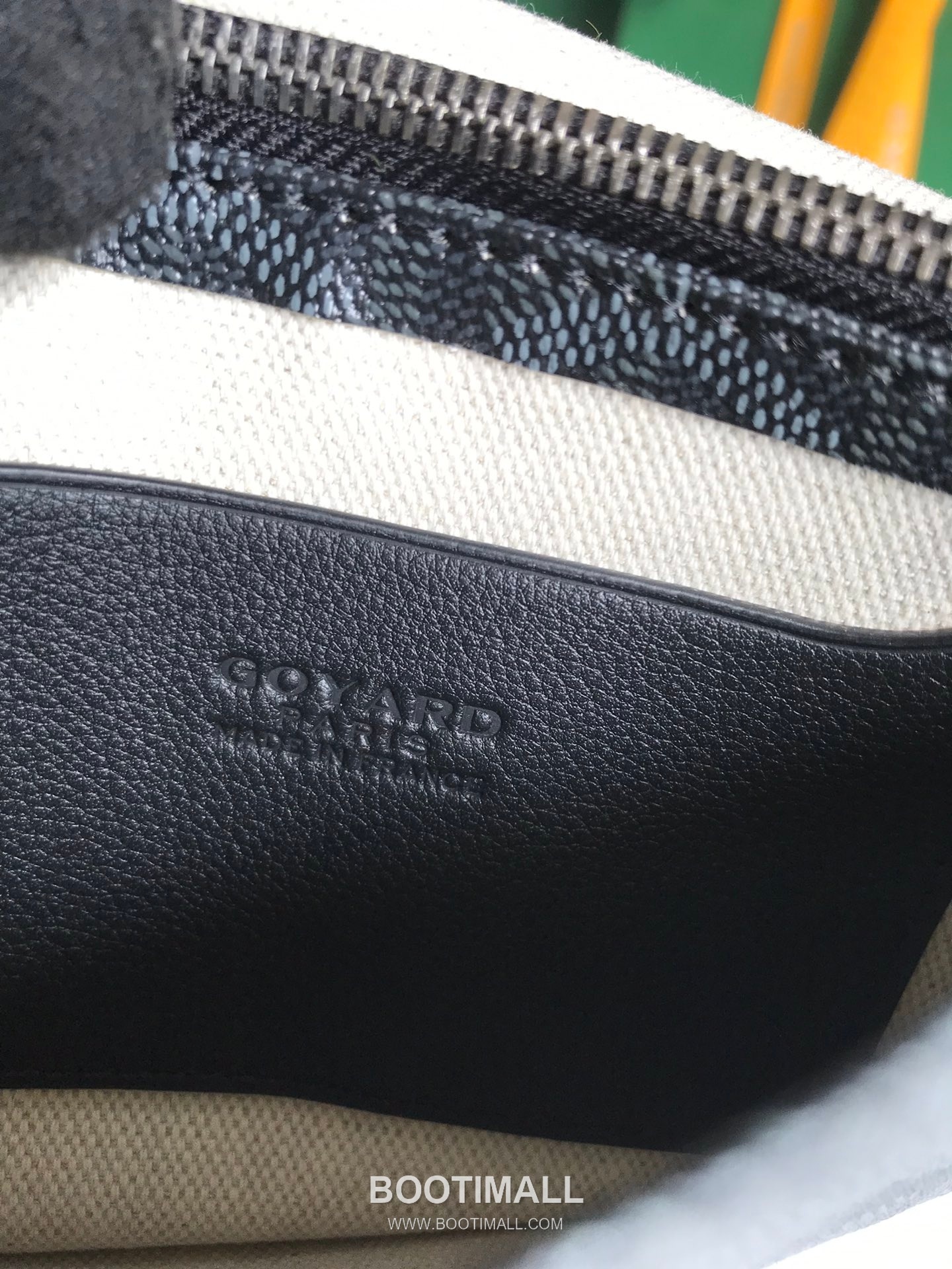 Goyard Plumet Limited Black Painted Canvas Crossbody Bag 고야드 플루메 020188 리미티드 블랙 페인티드 캔버스 크로스백 20cm 8