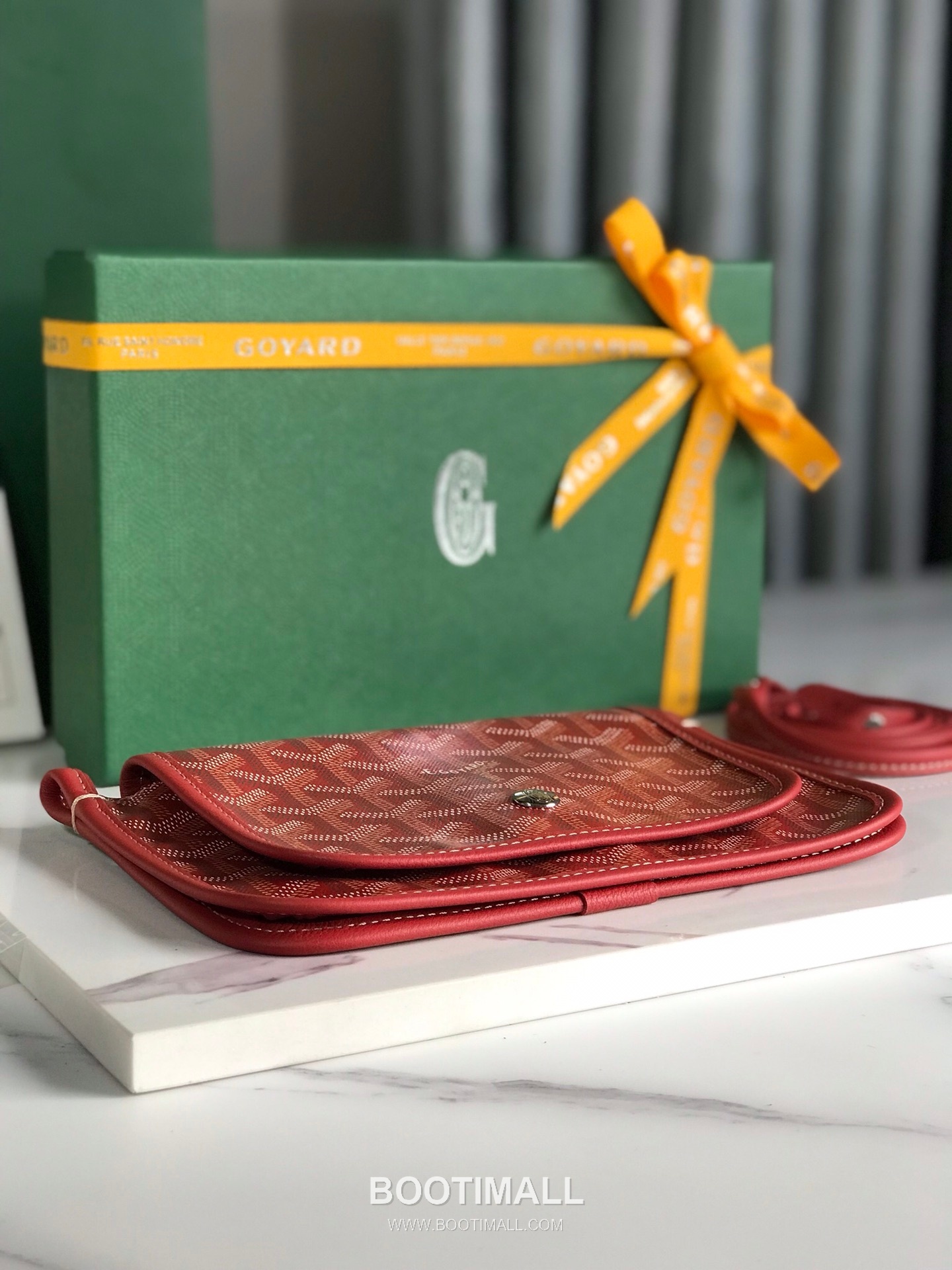 Goyard Plumet Triple Compartment Canvas Leather Crossbody Bag 고야드 플루메 트리플 컴파트먼트 캔버스 레더 크로스백 20cm 7