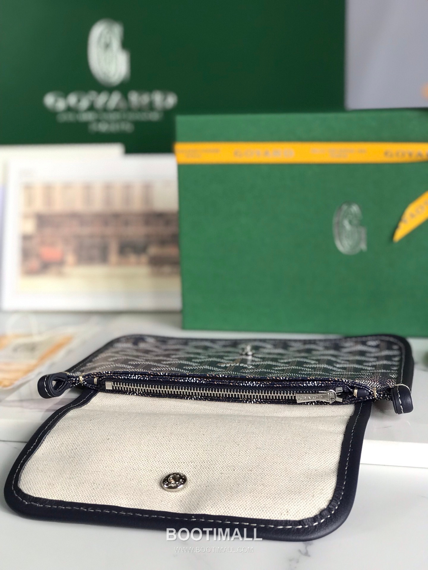 Goyard Plumet Triple Compartment Crossbody Bag 고야드 플뤼메 020188 트리플 컴파트먼트 크로스백 20cm 6