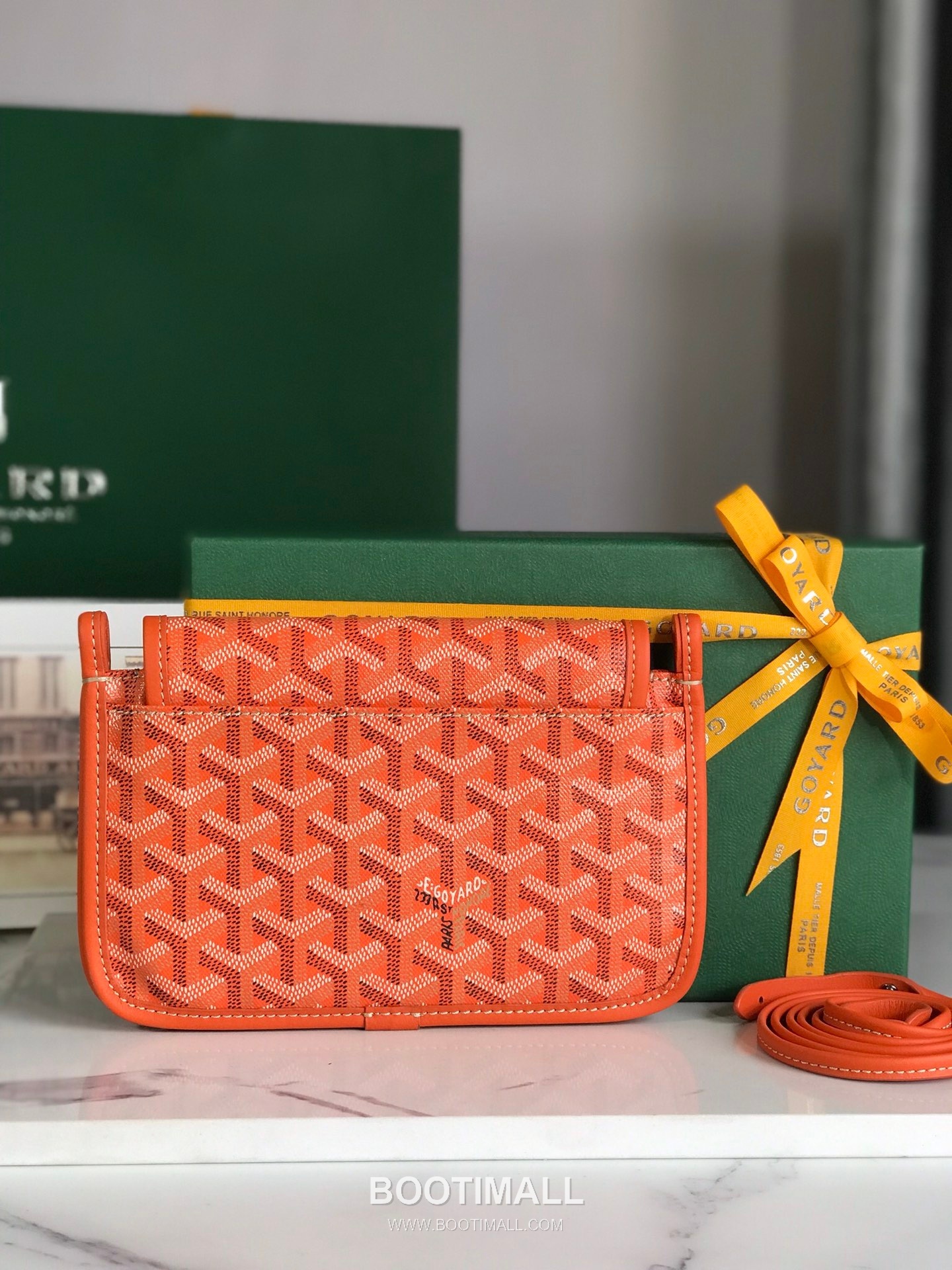 Goyard Plumet Triple Compartment Crossbody Bag 고야드 플뤼메 020188 트리플 컴파트먼트 크로스백 20cm 2