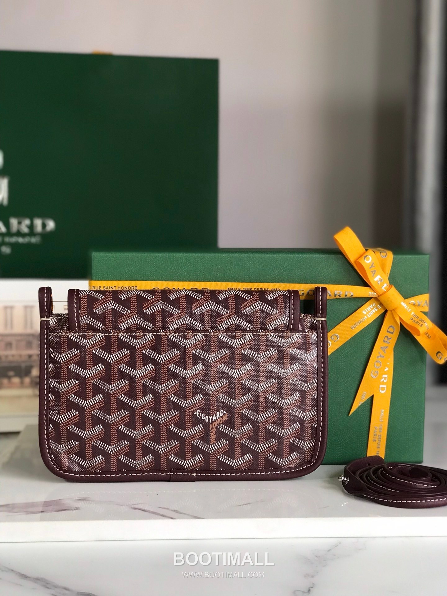 Goyard Plumet Triple Compartment Crossbody Bag 고야드 플뤼메 020188 트리플 컴파트먼트 크로스백 20cm 2