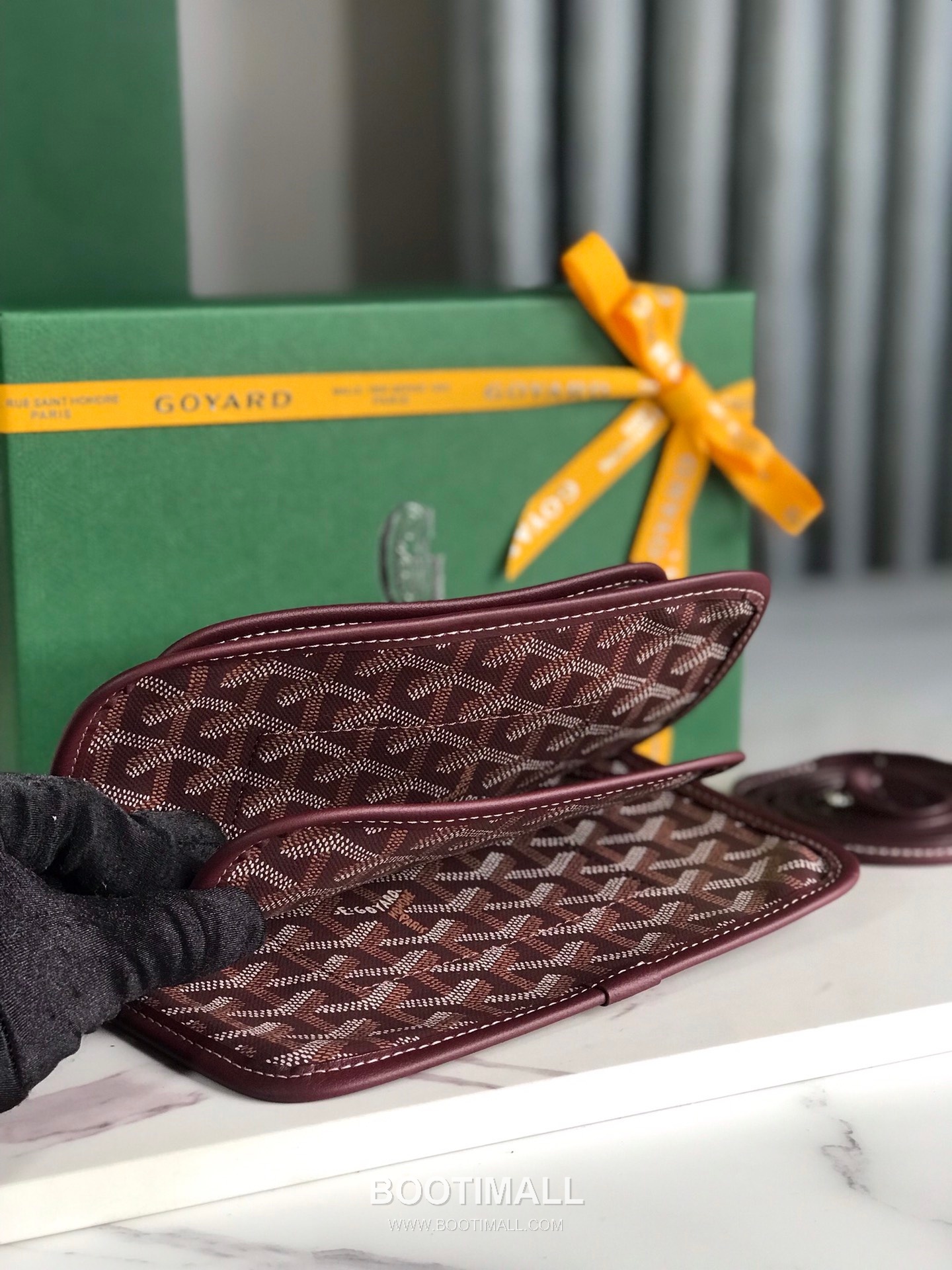 Goyard Plumet Triple Compartment Crossbody Bag 고야드 플뤼메 020188 트리플 컴파트먼트 크로스백 20cm 3