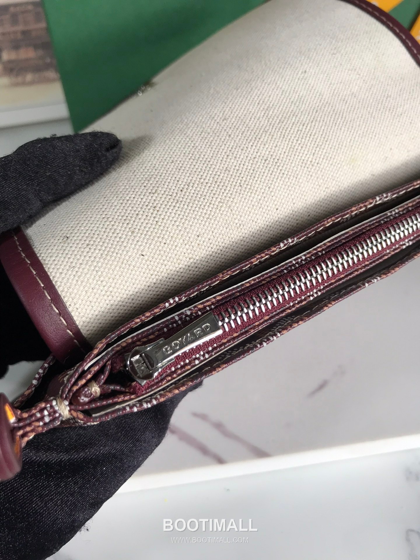 Goyard Plumet Triple Compartment Crossbody Bag 고야드 플뤼메 020188 트리플 컴파트먼트 크로스백 20cm 6