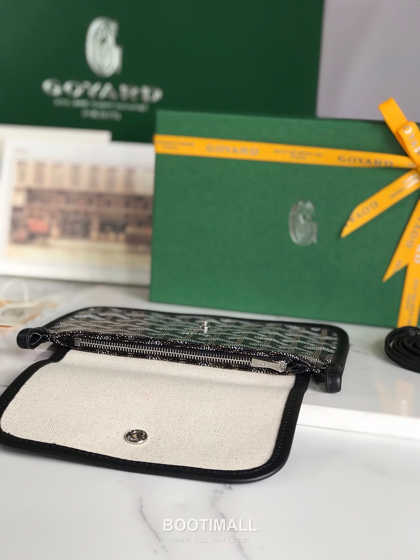 Goyard Plumet Triple Compartment Crossbody Bag 고야드 플뤼메 020188 트리플 컴파트먼트 크로스백 20cm 5