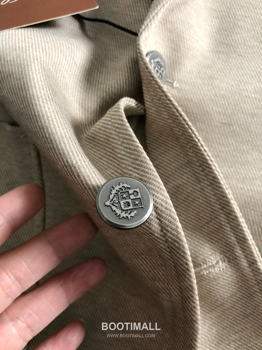 Loro Piana Metal Button Short Sleeve Polo Shirt 로로피아나 메탈 버튼 반팔 폴로 셔츠 9