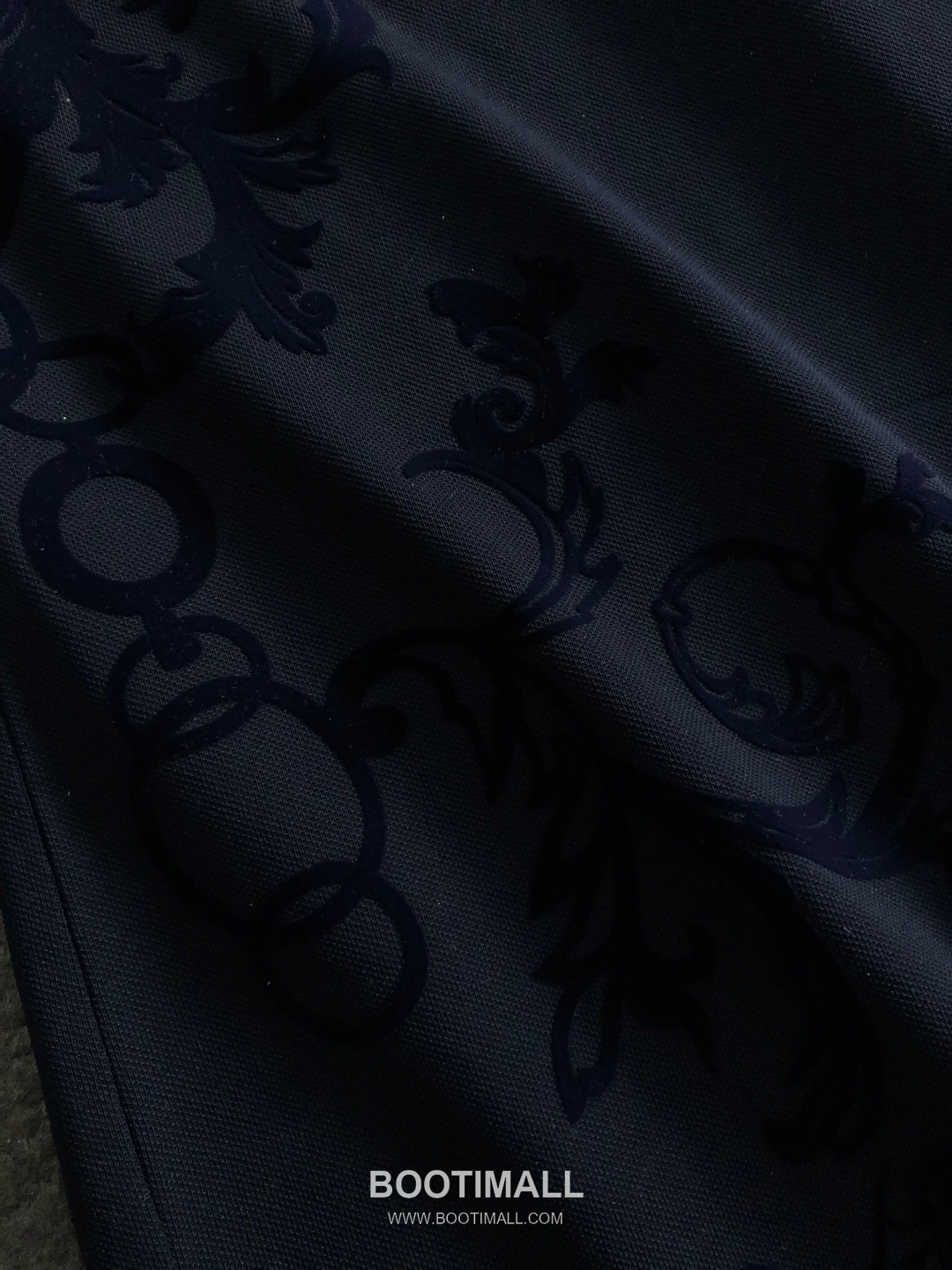 Hermes Velvet Horse Year Palace Print Short Sleeve Polo Shirt Blue Red 에르메스 마년 벨벳 궁정 프린트 반팔 폴로 셔츠 블루 레드 6