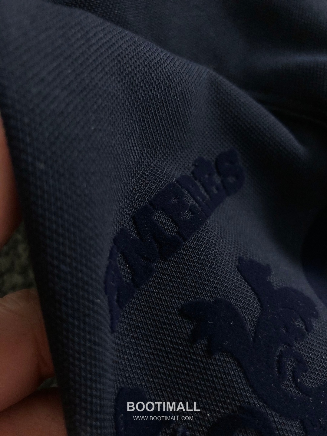 Hermes Velvet Horse Year Palace Print Short Sleeve Polo Shirt Blue Red 에르메스 마년 벨벳 궁정 프린트 반팔 폴로 셔츠 블루 레드 8