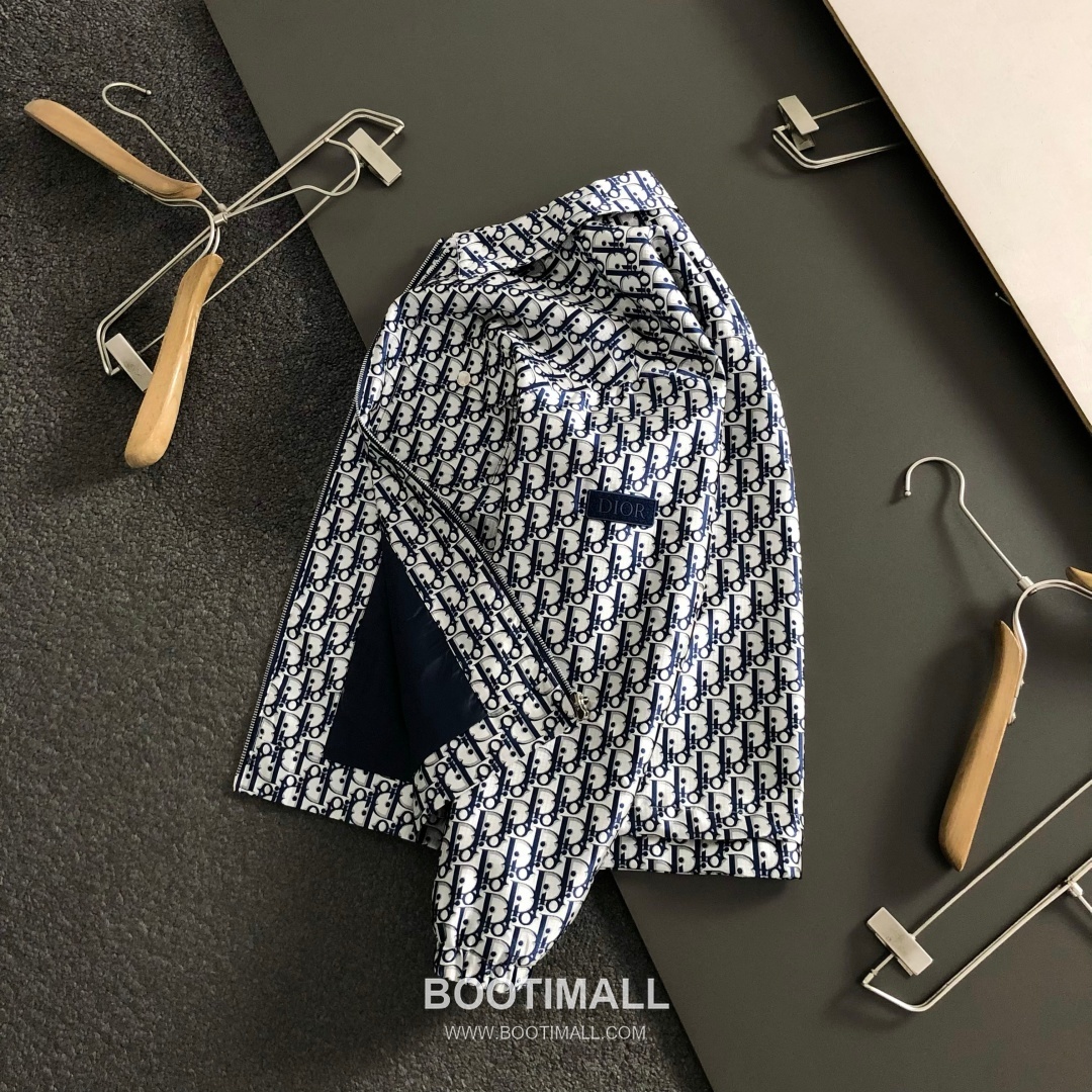 Dior Logo Jacquard Nylon Jacket Black 디올 로고 자카드 나일론 자켓 블랙 1