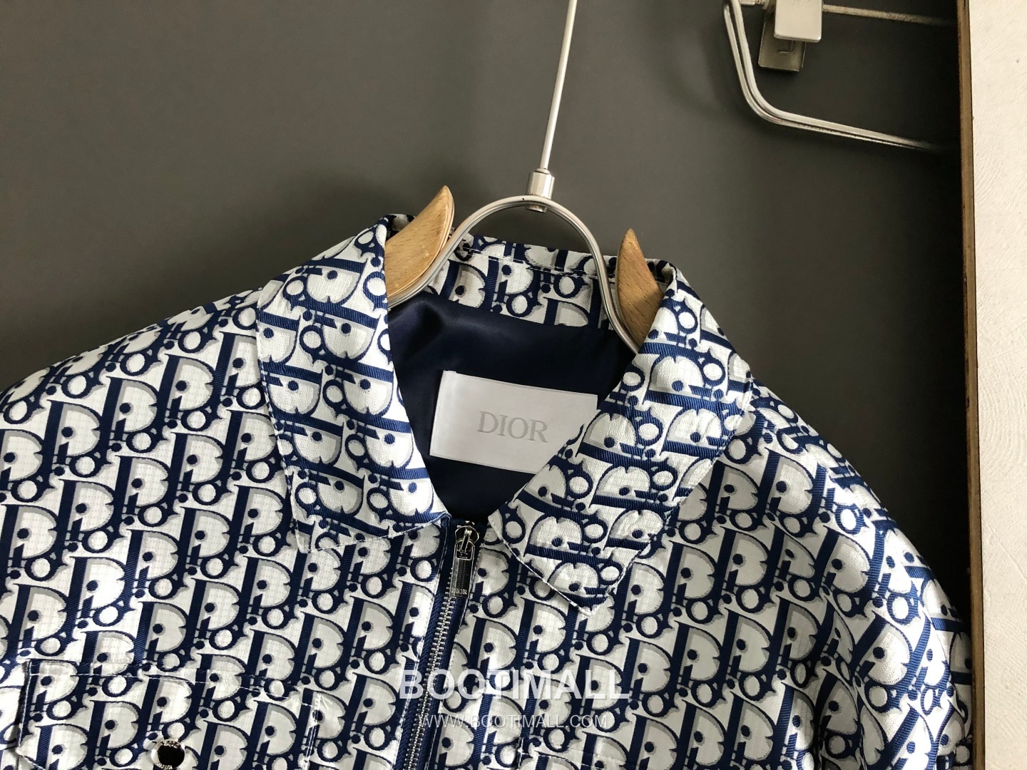 Dior Logo Jacquard Nylon Jacket Black 디올 로고 자카드 나일론 자켓 블랙 4