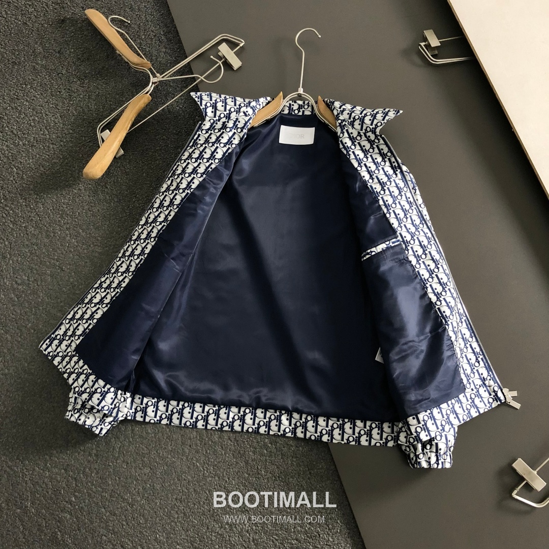 Dior Logo Jacquard Nylon Jacket Black 디올 로고 자카드 나일론 자켓 블랙 5