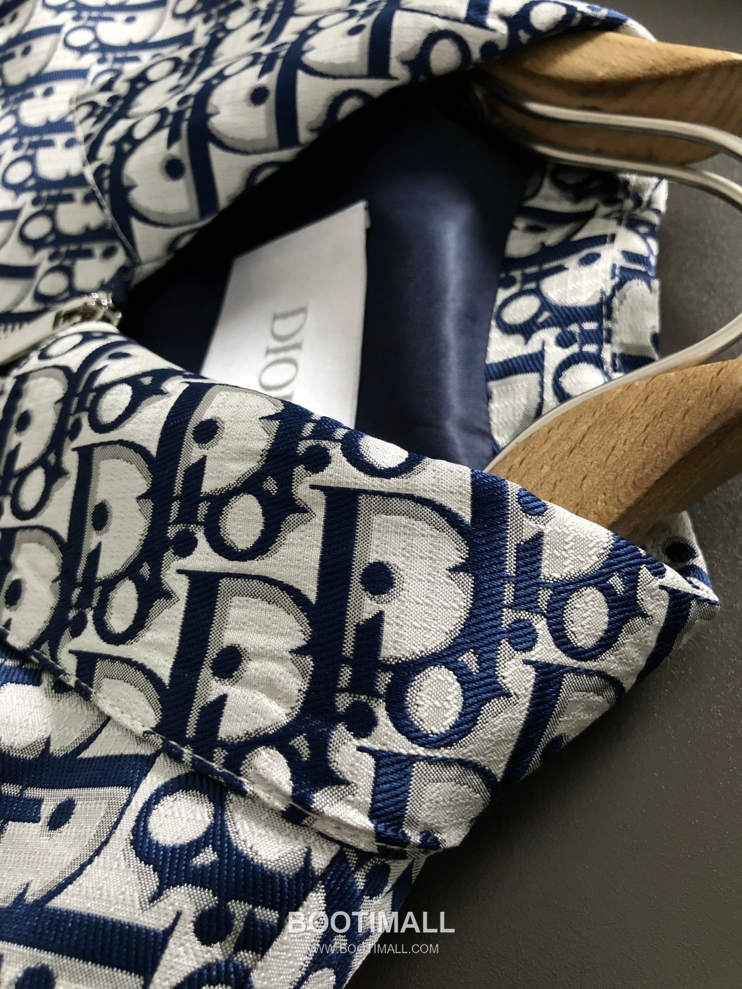 Dior Logo Jacquard Nylon Jacket Black 디올 로고 자카드 나일론 자켓 블랙 12