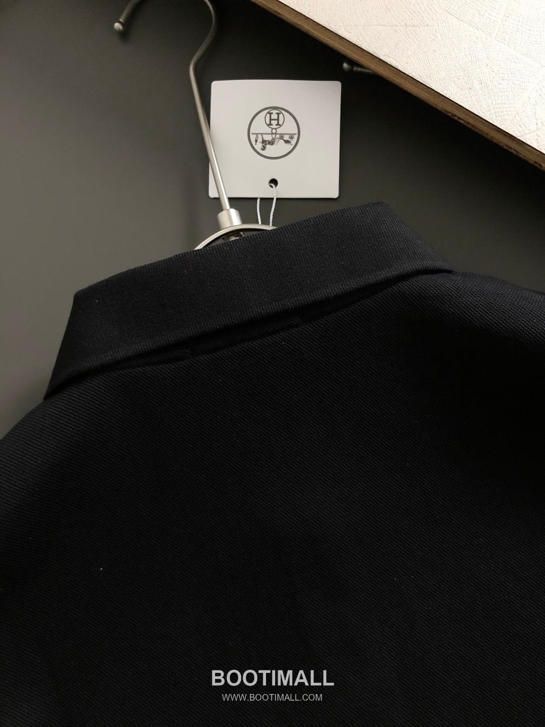 Hermes H Embroidery Pocket Short Sleeve T-Shirt Black White Brown 에르메스 H 자수 포켓 반팔 티셔츠 블랙 화이트 브라운 8