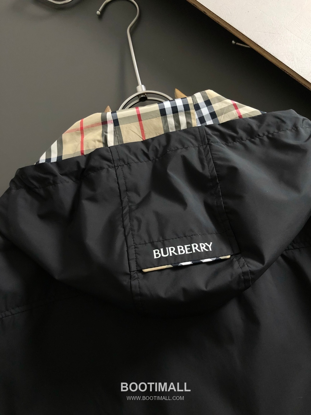 Burberry Check Lined Logo Jacket Navy 버버리 체크 라이닝 로고 자켓 네이비 8