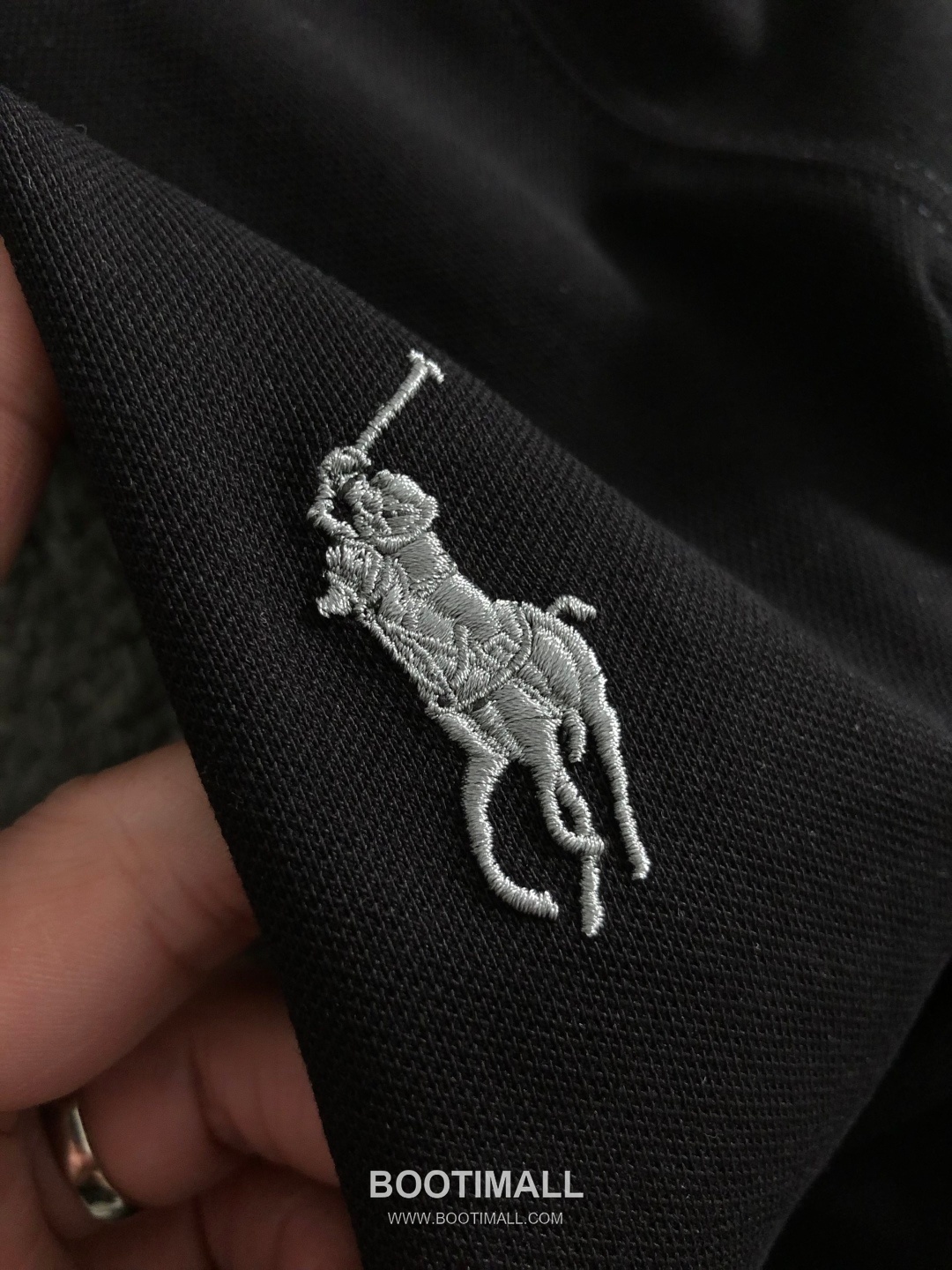 LF Three-Color Logo Embroidery Short Sleeve T-Shirt Black White Blue LF 3 컬러 로고 자수 반팔 티셔츠 블랙 화이트 블루 9