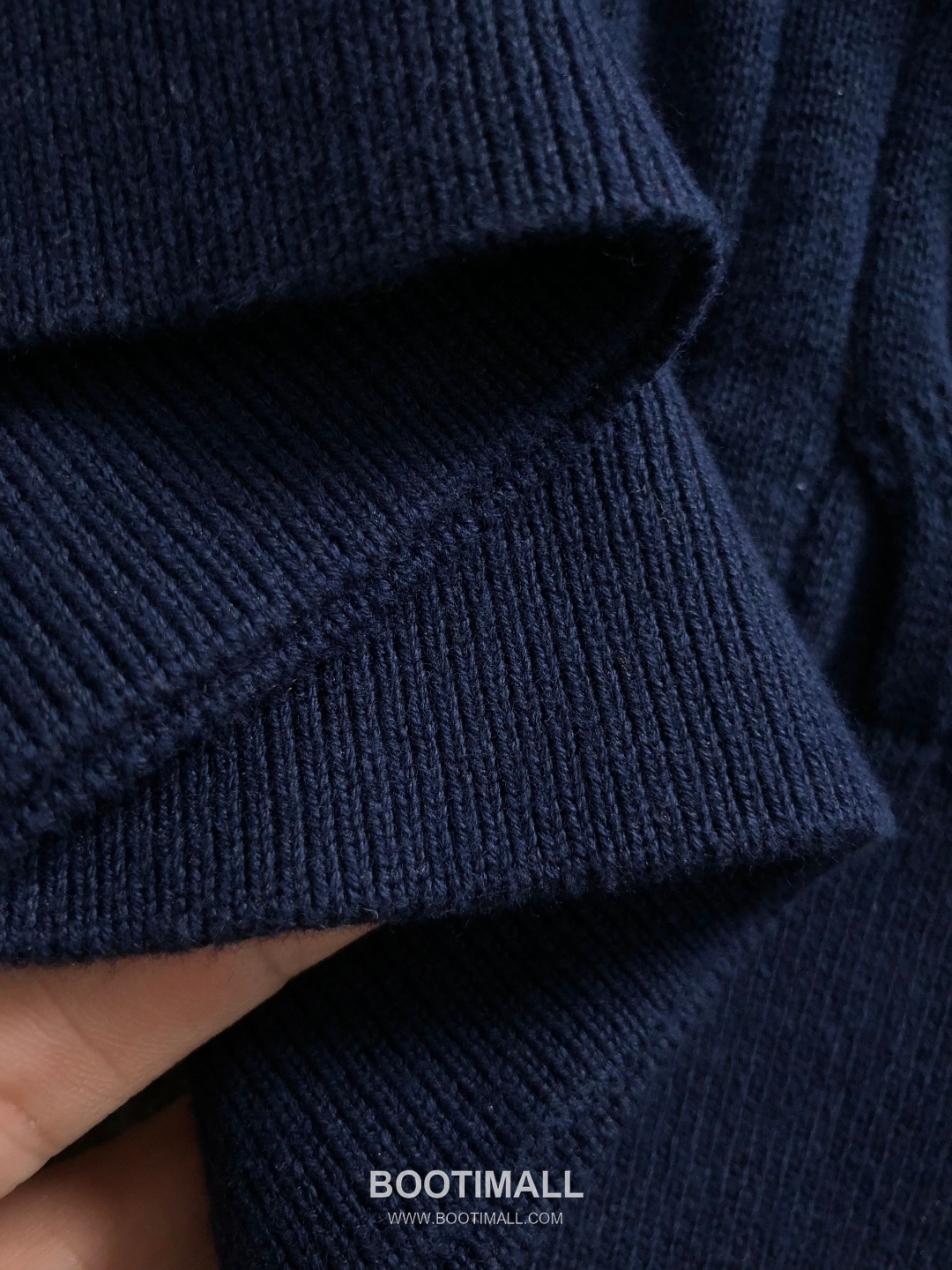 LP Wool Short Sleeve Knit Sweater Black White Blue LP 울 숏 슬리브 니트 스웨터 블랙 화이트 블루 6