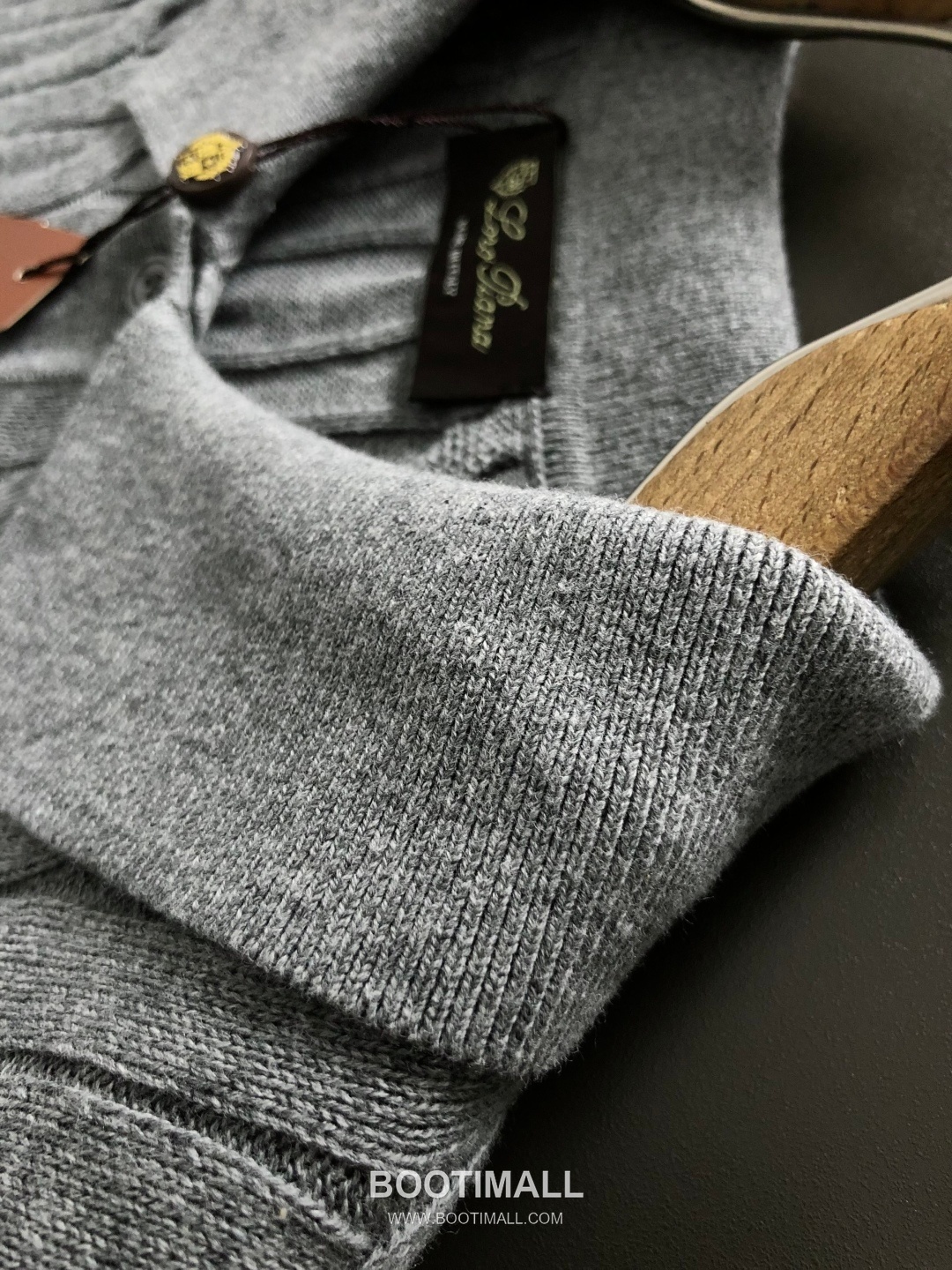 LP Wool Short Sleeve Knit Sweater Black White Blue LP 울 숏 슬리브 니트 스웨터 블랙 화이트 블루 6