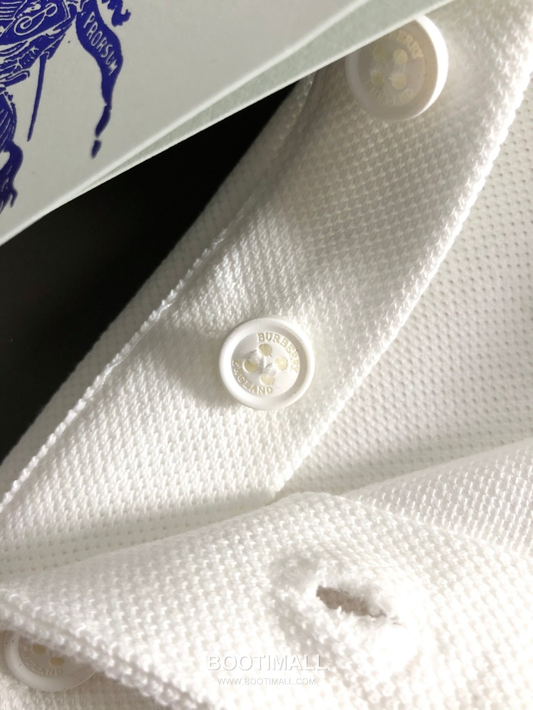 Burberry Check Embroidered Badge Short Sleeve Polo Shirt 버버리 체크 자수 배지 반팔 폴로 셔츠 6