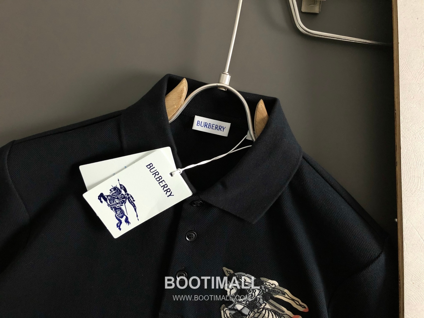 Burberry Check Embroidered Badge Short Sleeve Polo Shirt 버버리 체크 자수 배지 반팔 폴로 셔츠 4