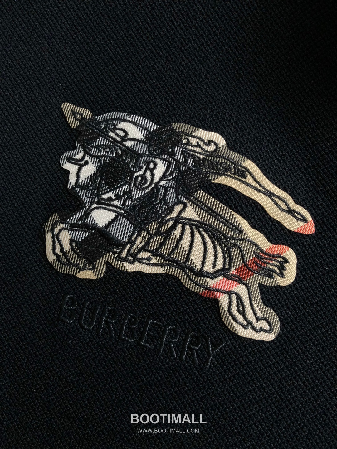 Burberry Check Embroidered Badge Short Sleeve Polo Shirt 버버리 체크 자수 배지 반팔 폴로 셔츠 5