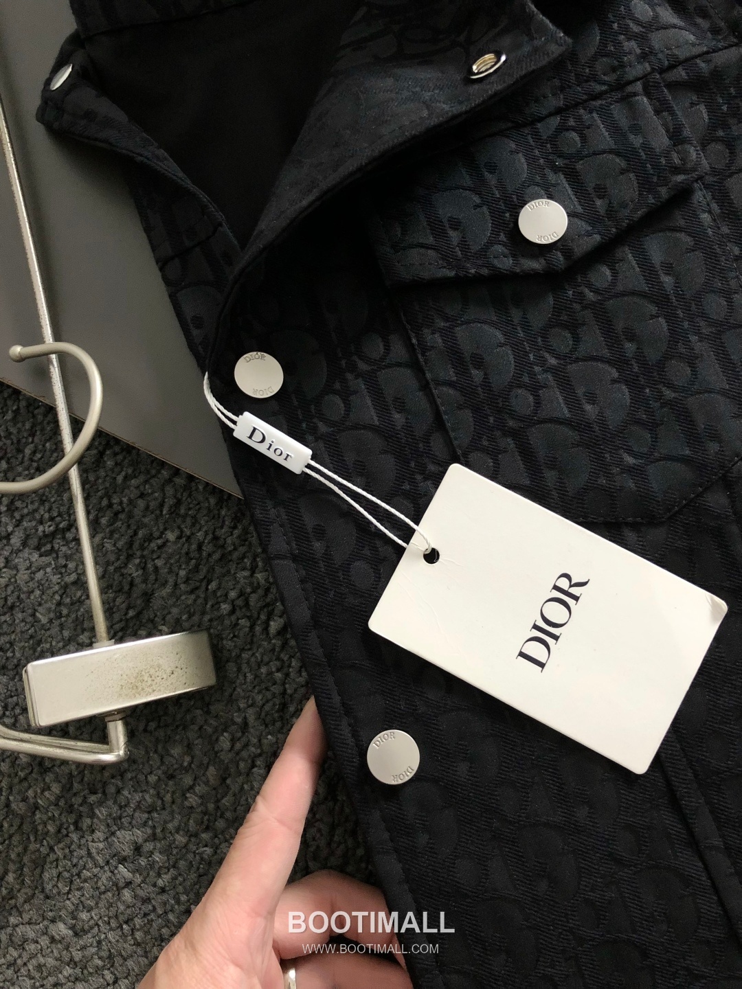 Dior Logo Jacquard Jacket Navy 디올 로고 자카드 재킷 네이비 3