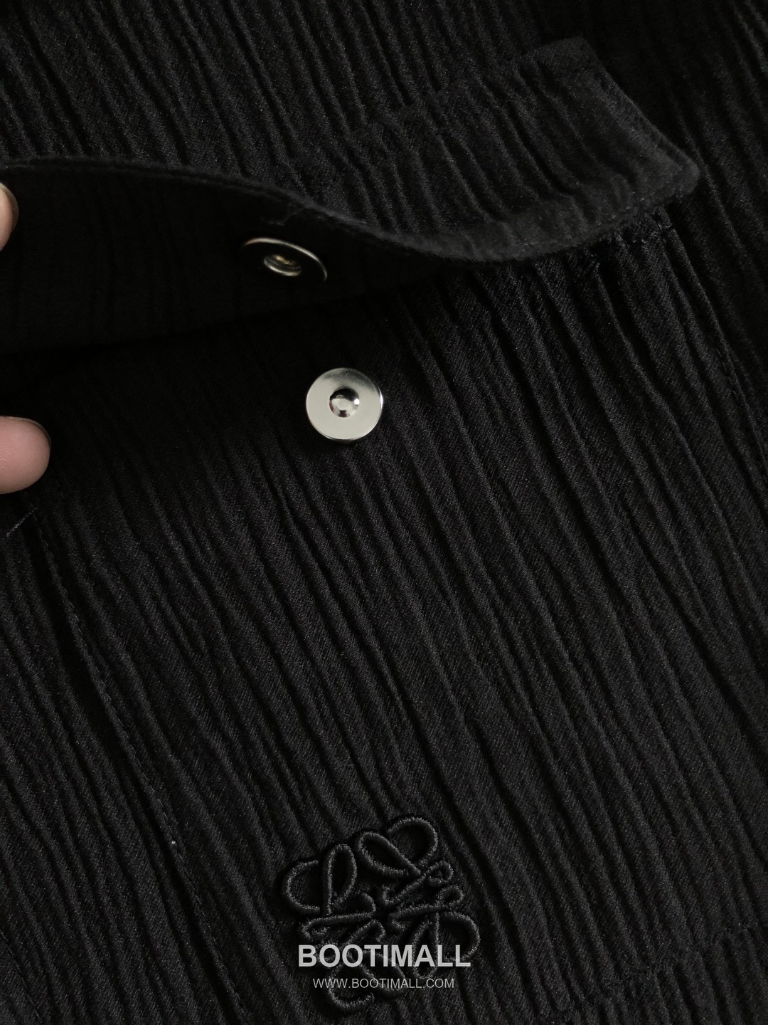 Off-White Stripe Embroidered Pocket Jacket Black 오프화이트 스트라이프 자수 포켓 재킷 블랙 5