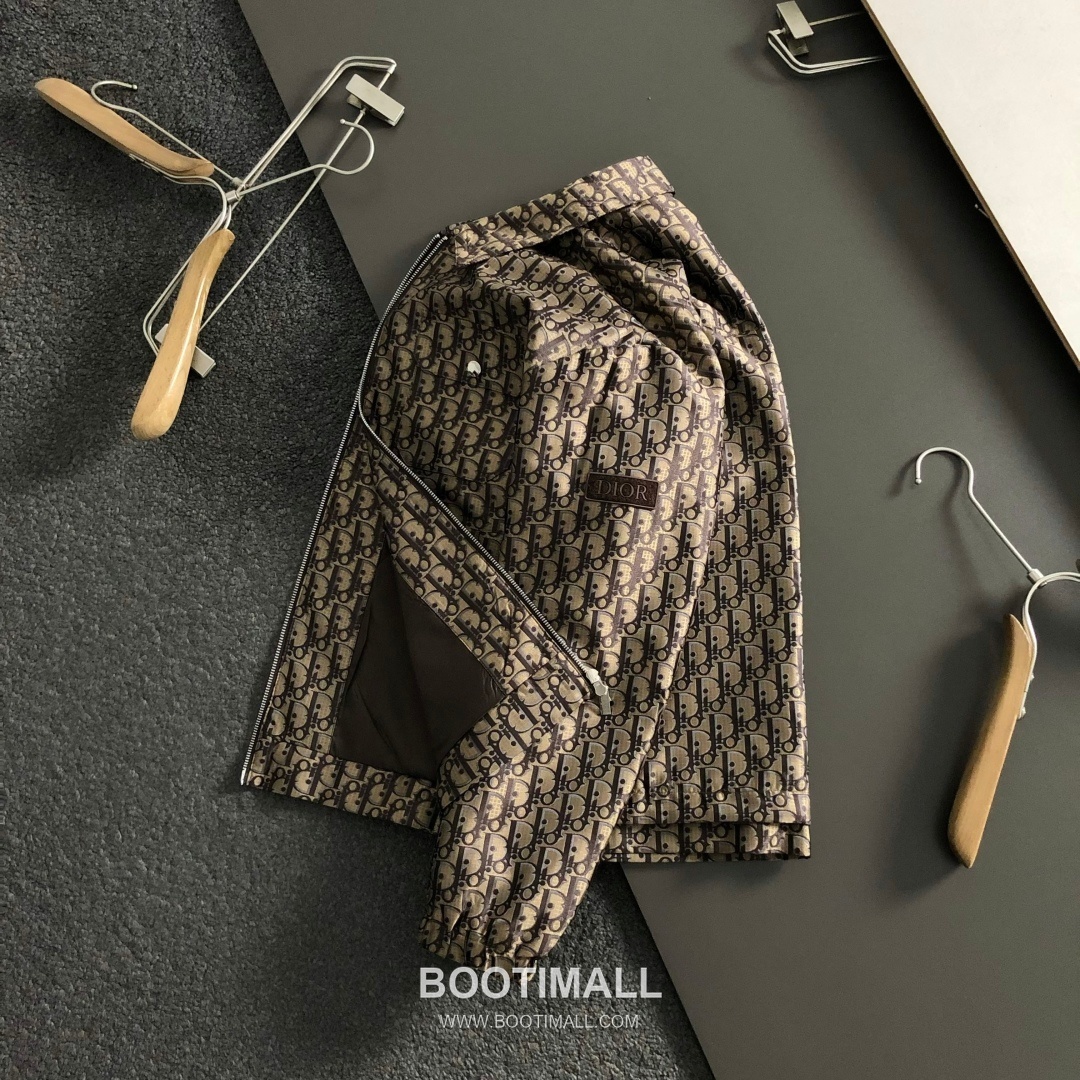 Dior Logo Jacquard Nylon Jacket Black 디올 로고 자카드 나일론 자켓 블랙 1