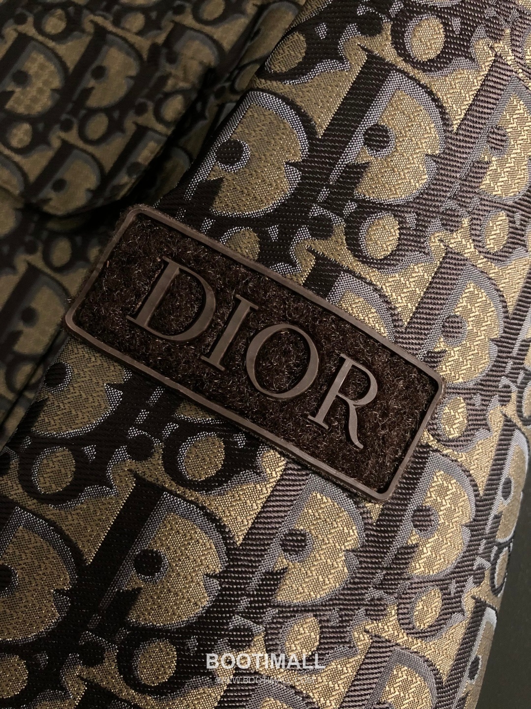 Dior Logo Jacquard Nylon Jacket Black 디올 로고 자카드 나일론 자켓 블랙 5