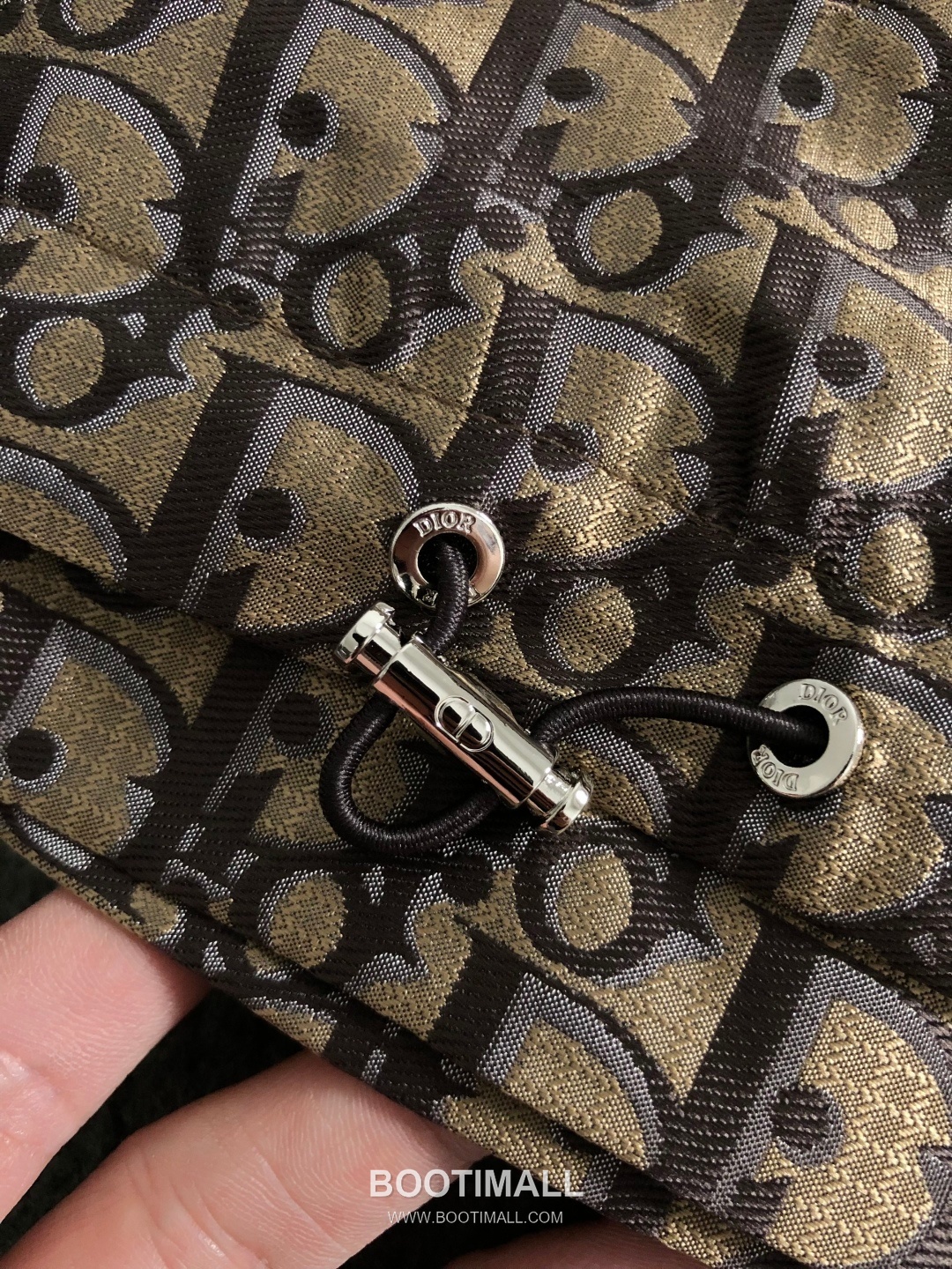 Dior Logo Jacquard Nylon Jacket Black 디올 로고 자카드 나일론 자켓 블랙 7