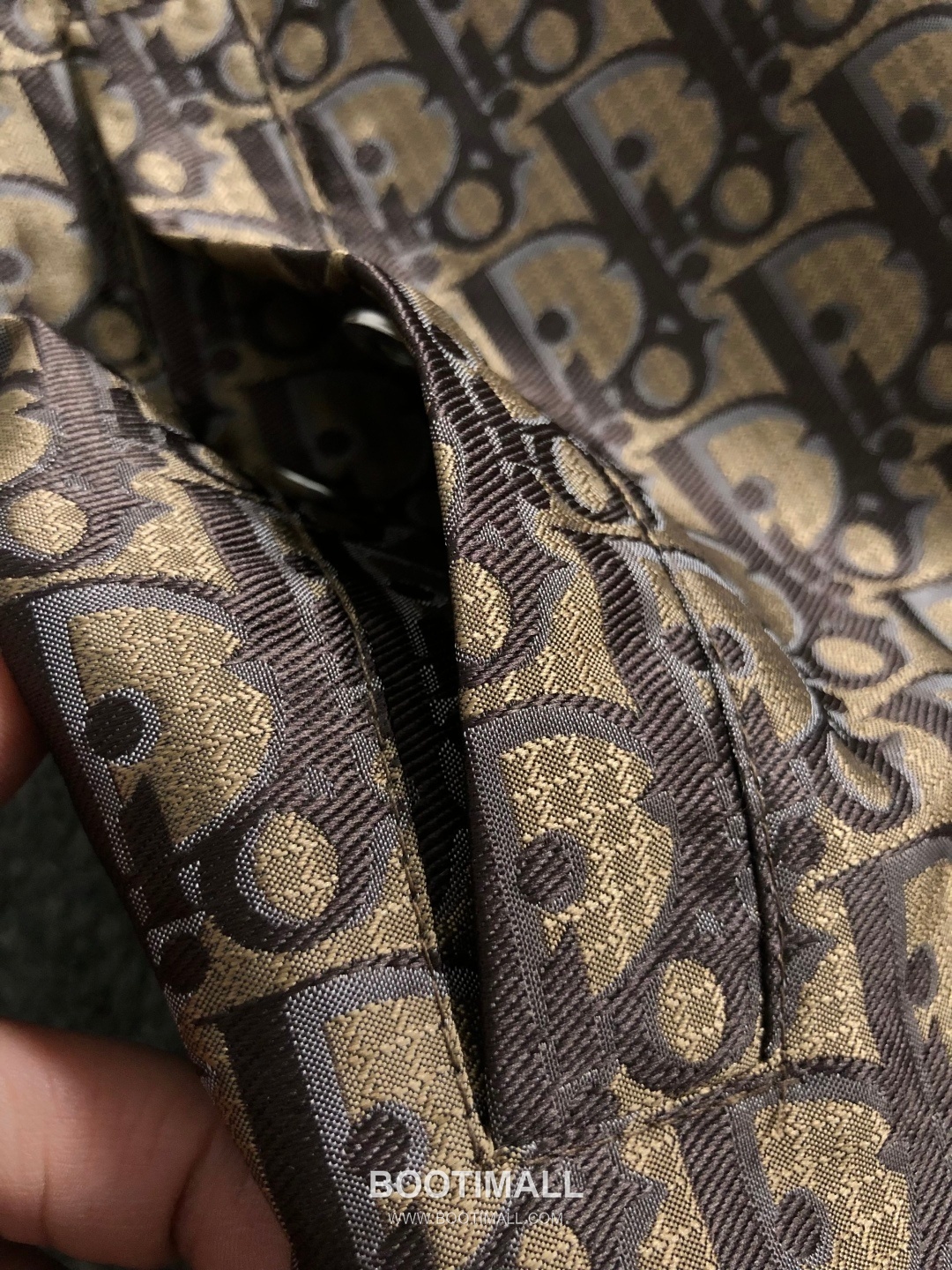 Dior Logo Jacquard Nylon Jacket Black 디올 로고 자카드 나일론 자켓 블랙 8