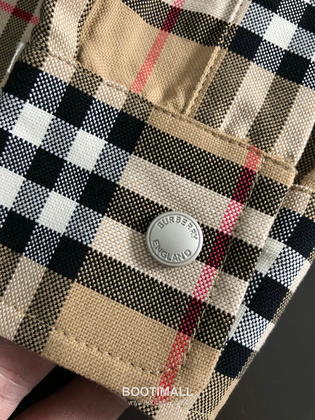 Burberry Check Pattern Logo Jacket Beige 버버리 체크 패턴 로고 자켓 베이지 6