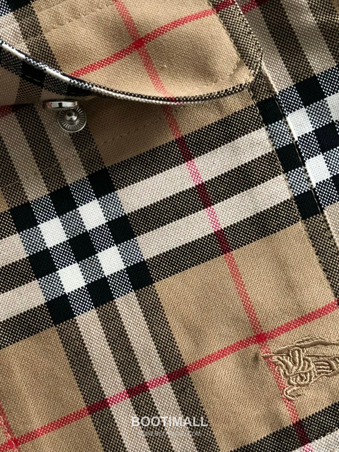 Burberry Check Pattern Logo Jacket Beige 버버리 체크 패턴 로고 자켓 베이지 9