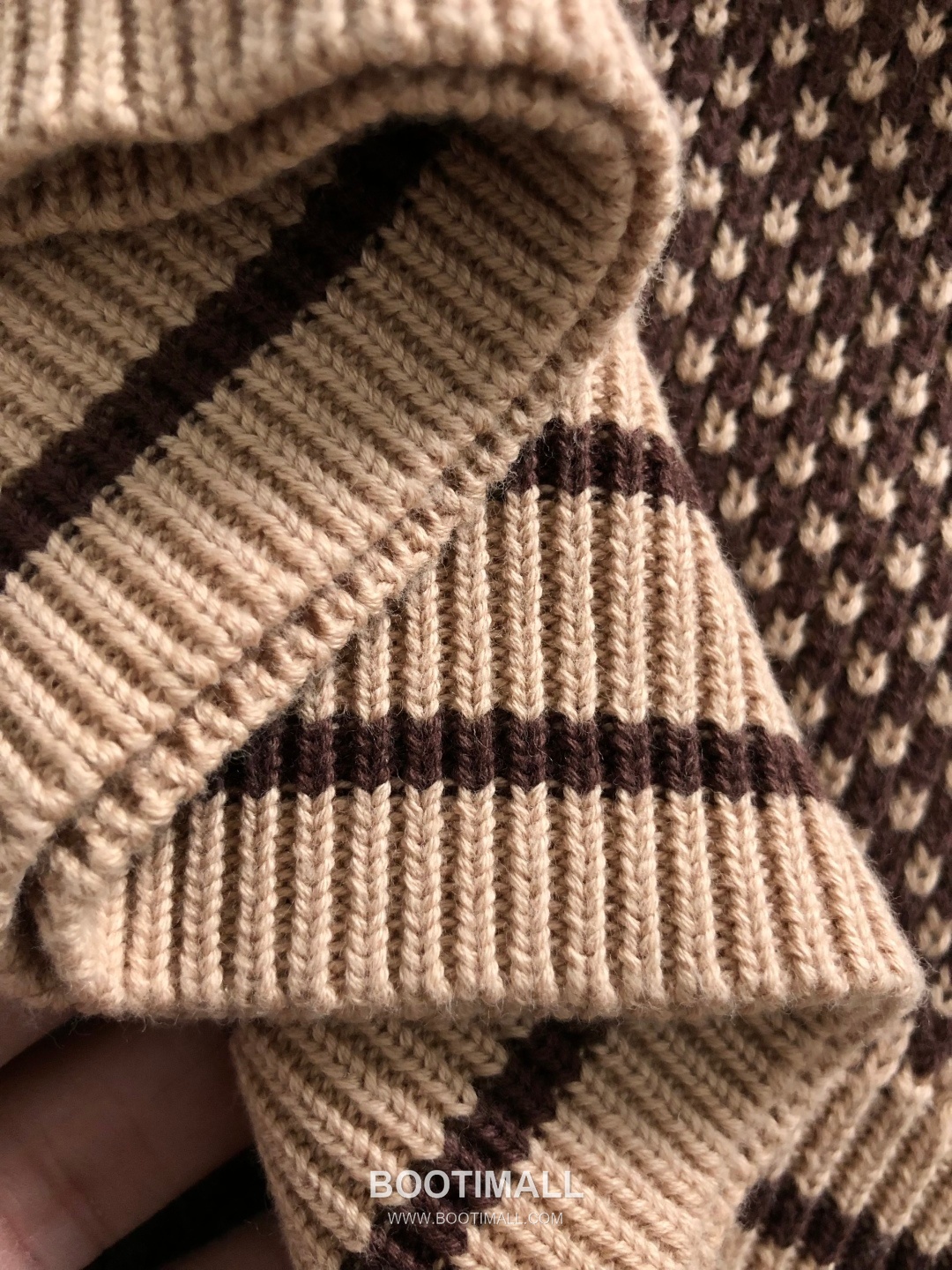 Off-White L Brand Contrast Collar Wool Short Sleeve Polo Shirt Brown Black White Blue L 브랜드 콘트라스트 칼라 울 반팔 폴로 셔츠 브라운 블랙 화이트 블루 6