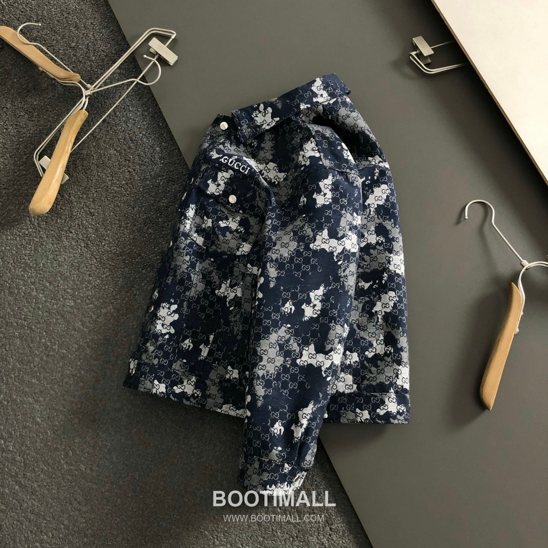 Gucci Camouflage Double G Embroidery Jacket Multicolor 구찌 카무플라쥬 더블 G 엠브로이더리 자켓 멀티컬러 1